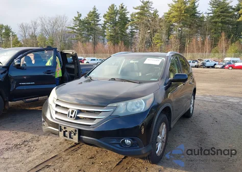 2013 Honda Cr-V Ex-L from USA, damaged, VIN 5J6RM4H75DL057636
